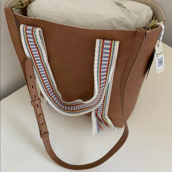 Madewell Medium Transport Tote: Woven Handle - Picture 8 of 10